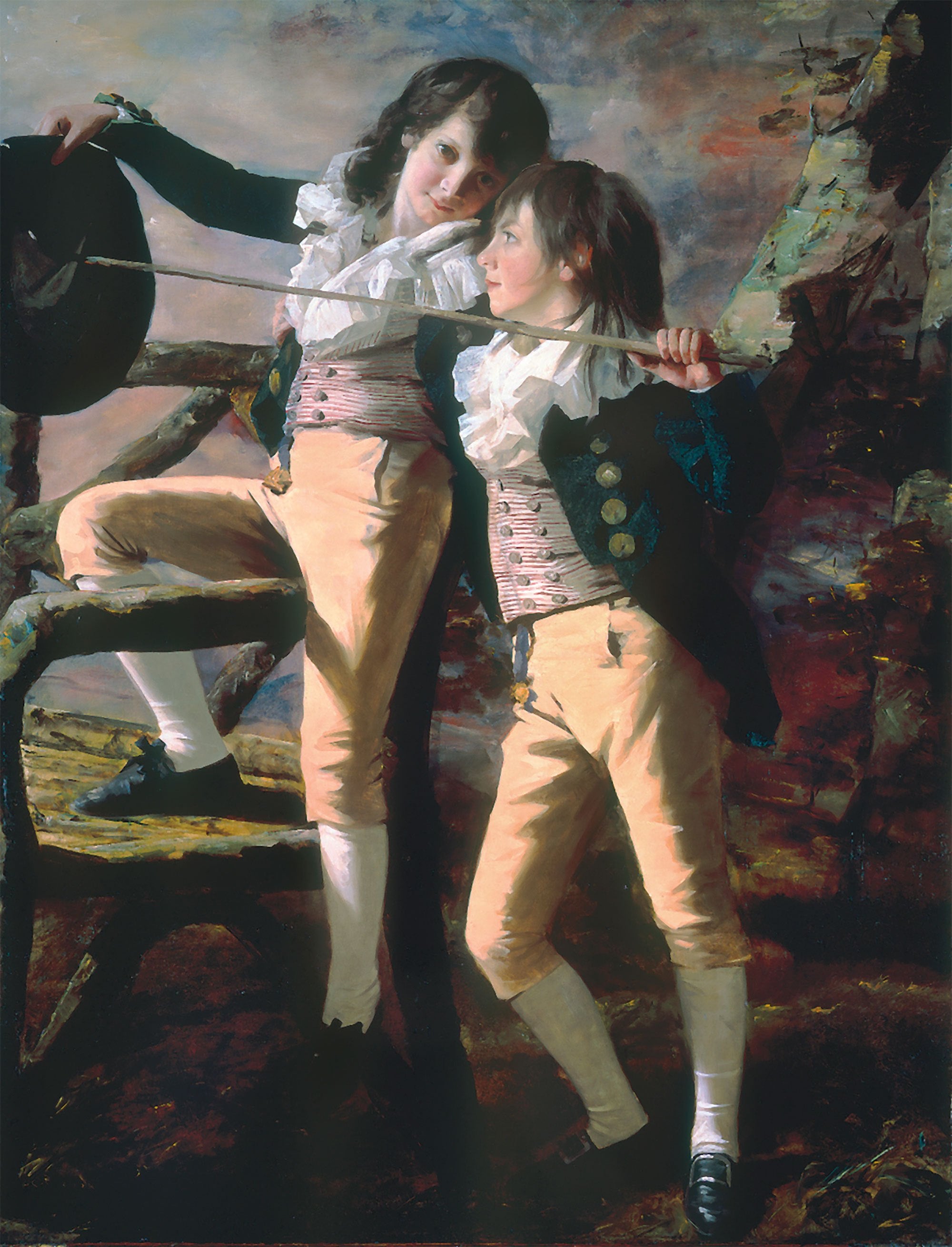 Les frères Allen (Portrait de James et John Lee Allen) - Henry Raeburn
