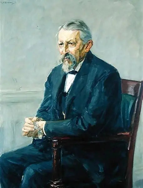 Portrait du zoologiste Hermann Strebel - Max Liebermann - Alpha Reproduction