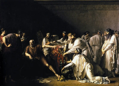 Hippocrate refusant les présents d’Artaxerxès - Anne-Louis Girodet - Alpha Reproduction