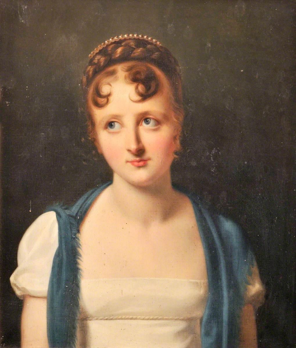 Portrait d'une femme inconnue - Hippolyte Flandrin
