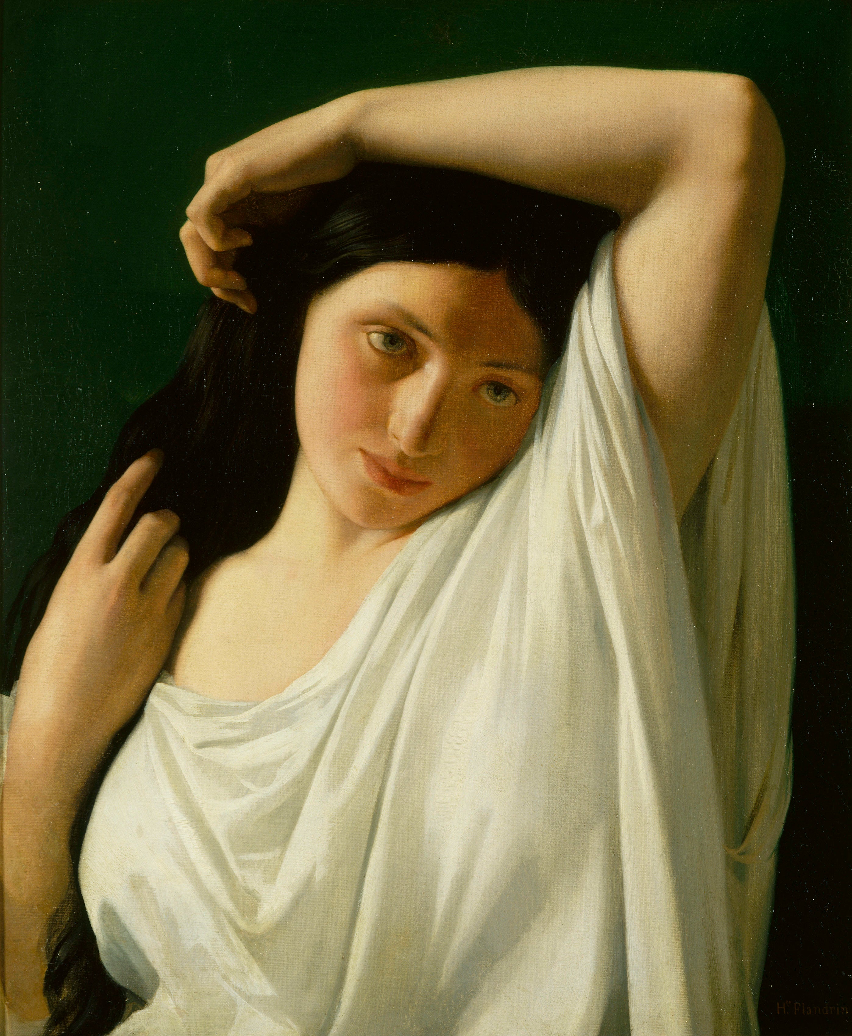 La Florentine - Hippolyte Flandrin
