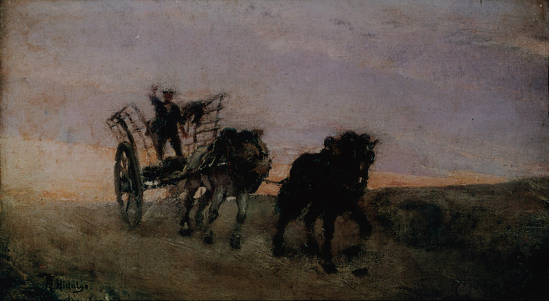 Calèche - Félix Resurrección Hidalgo
