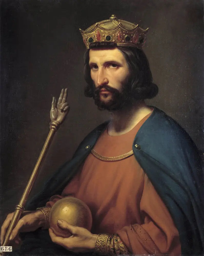 Hugues Capet roi de France (942-996) - Charles de Steuben - Alpha Reproduction