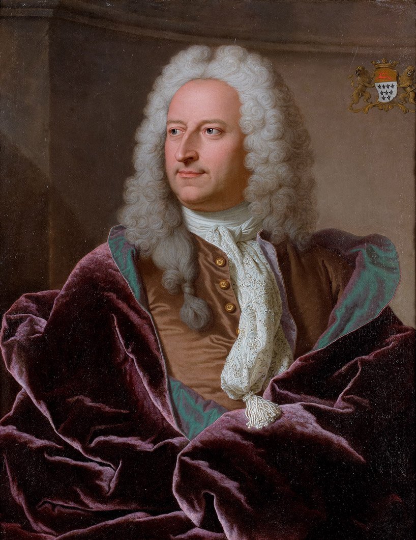 Portrait d’Abraham Van Hoey - Hyacinthe Rigaud - Alpha Reproduction