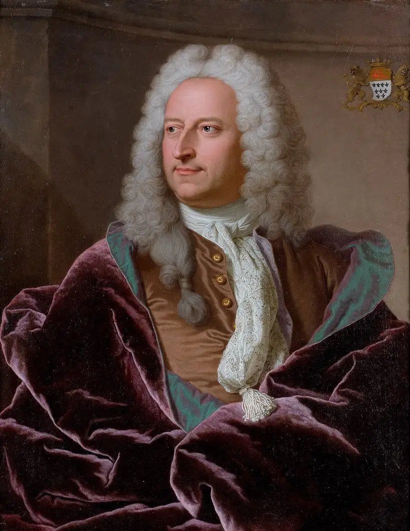 Portrait d’Abraham Van Hoey - Hyacinthe Rigaud - Alpha Reproduction