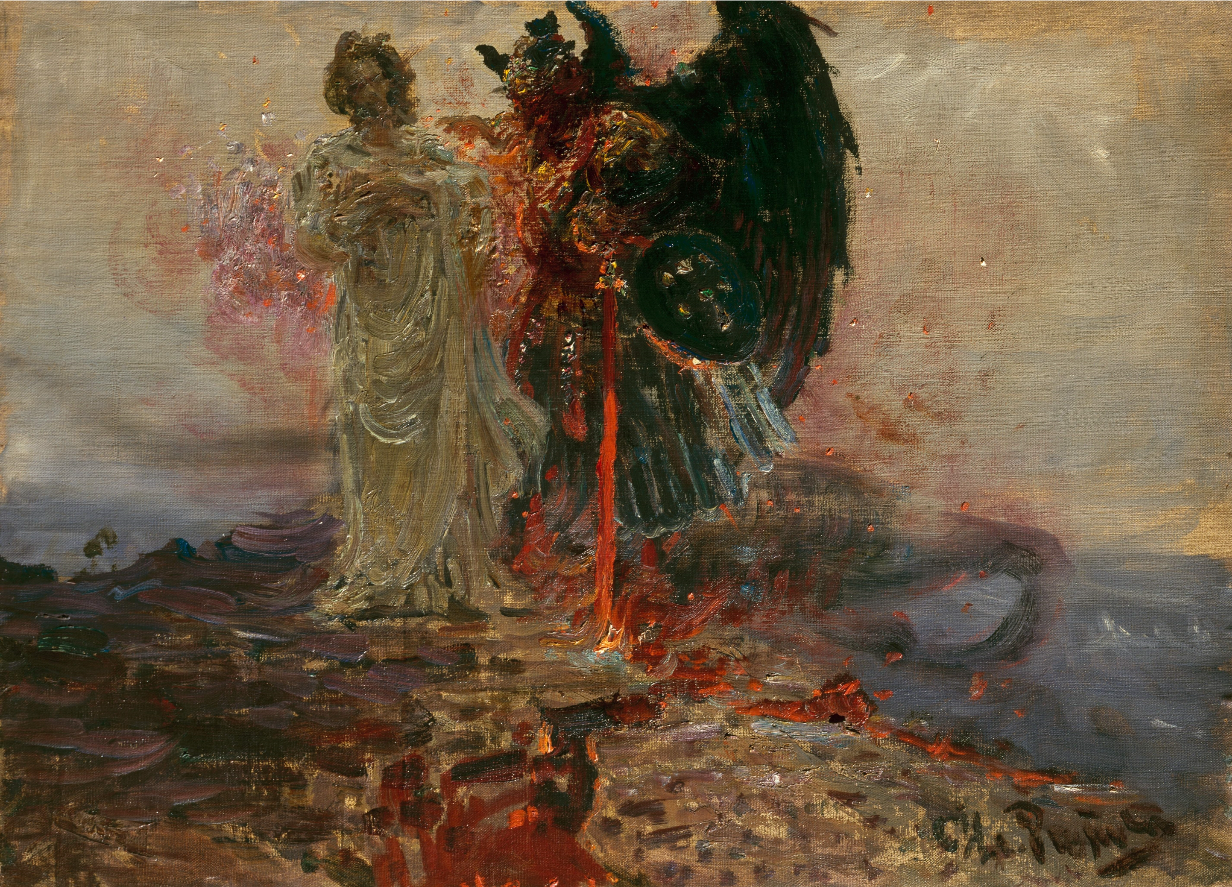 Arrière de moi, Satan - Ilya Repin