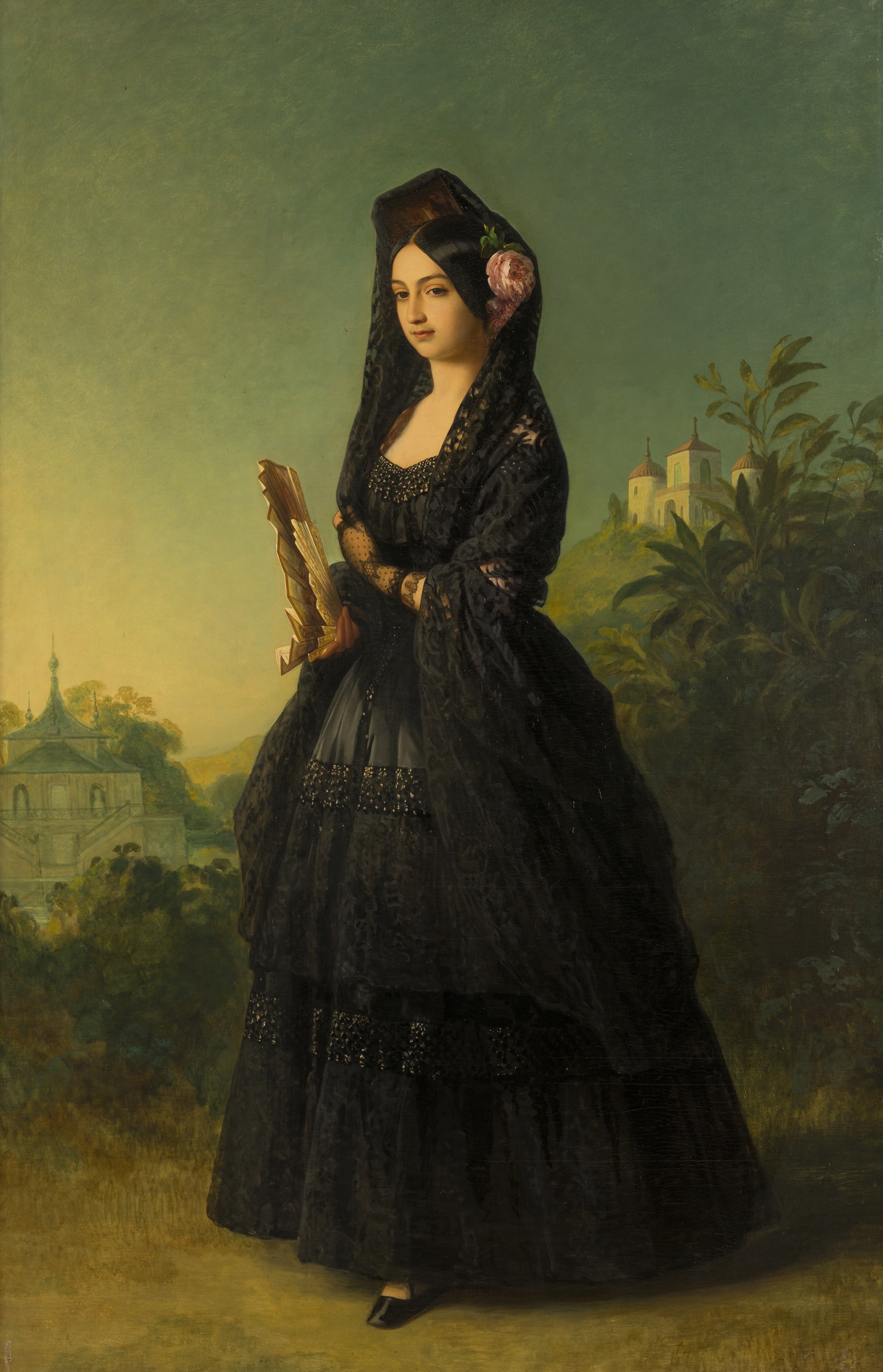 Marie-Louise-Ferdinande de Bourbon, duchesse de Montpensier (1846-1897) - Franz Xaver Winterhalter