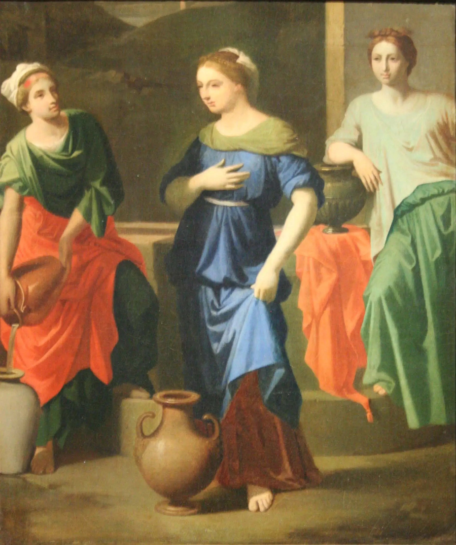 La rencontre d’Eliezer et Rébecca - Jean-Auguste-Dominique Ingres - Alpha Reproduction