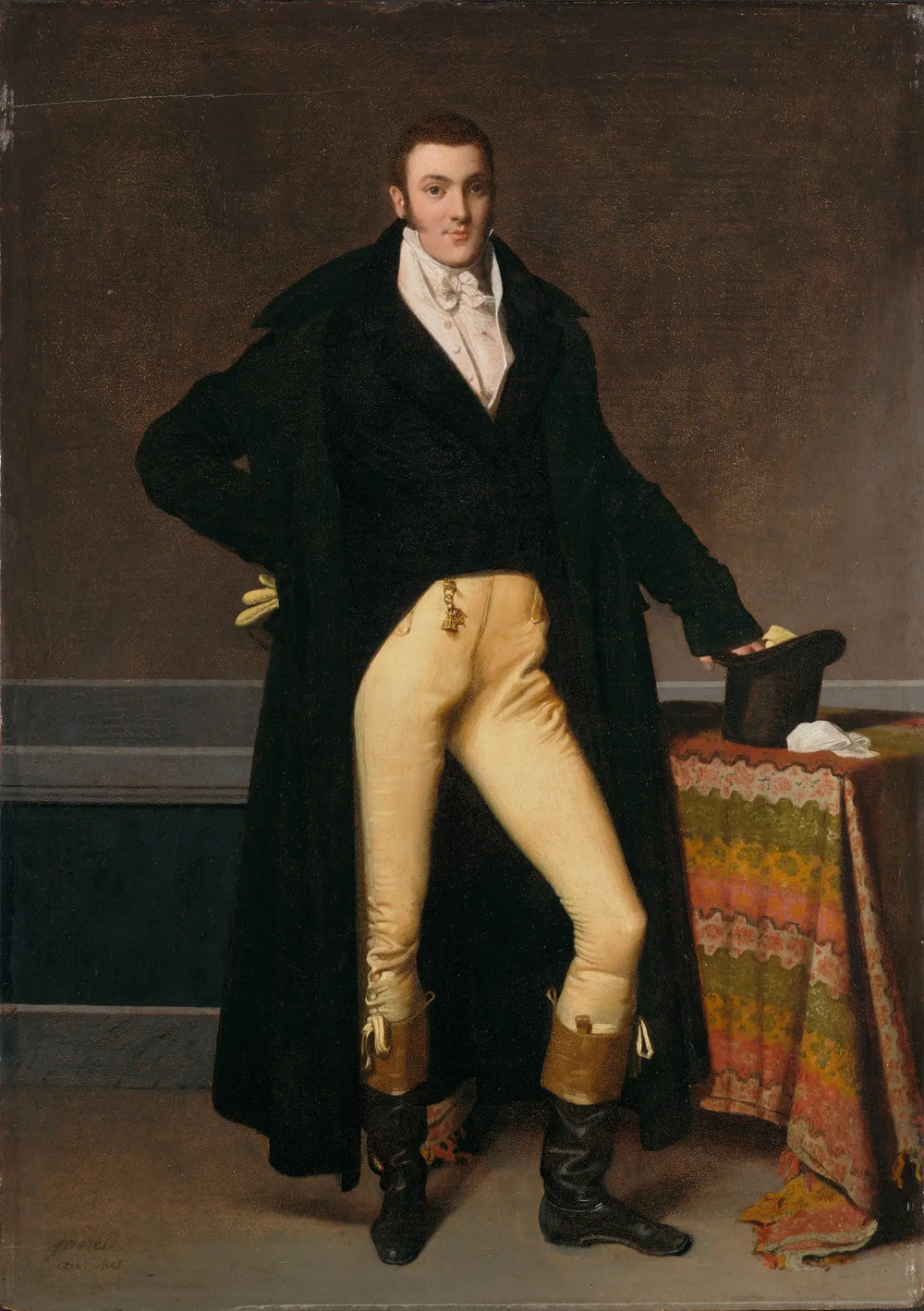 Joseph-Antoine de Nogent - Jean-Auguste-Dominique Ingres - Alpha Reproduction