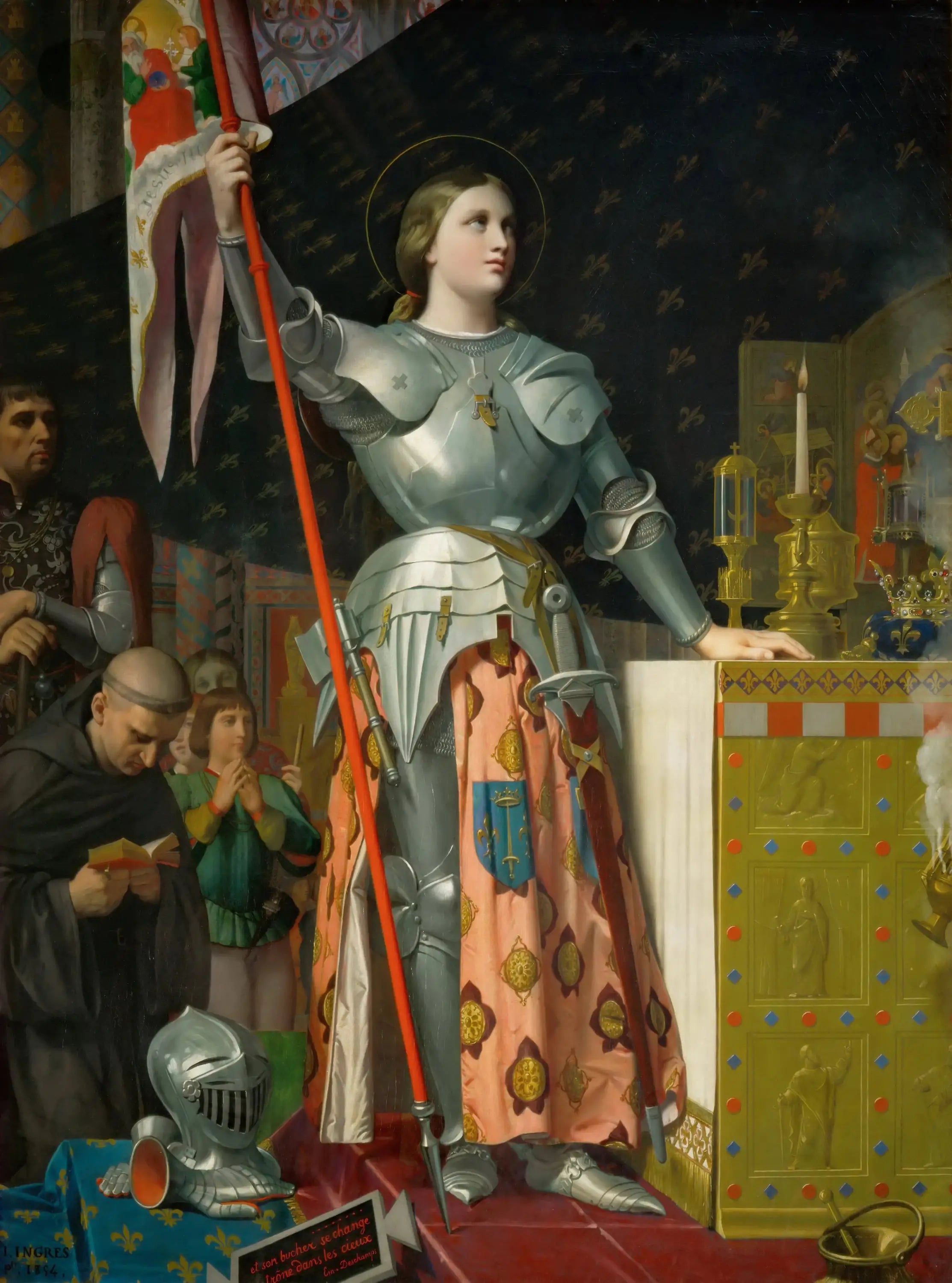 Jeanne d’Arc au sacre du roi Charles VII - Jean-Auguste-Dominique Ingres - Alpha Reproduction