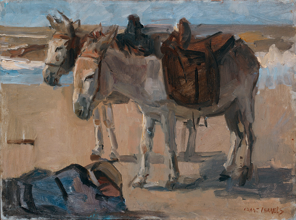 Deux ânes - Isaac Israëls - Alpha Reproduction
