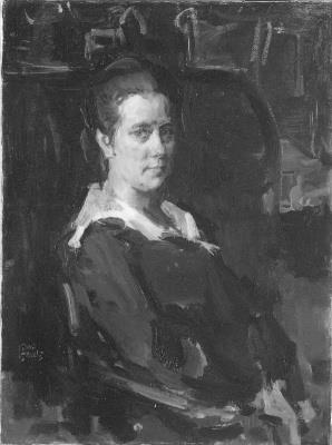 Portrait de Mme A.C.G. Glerum-Rincker - Isaac Israëls - Alpha Reproduction