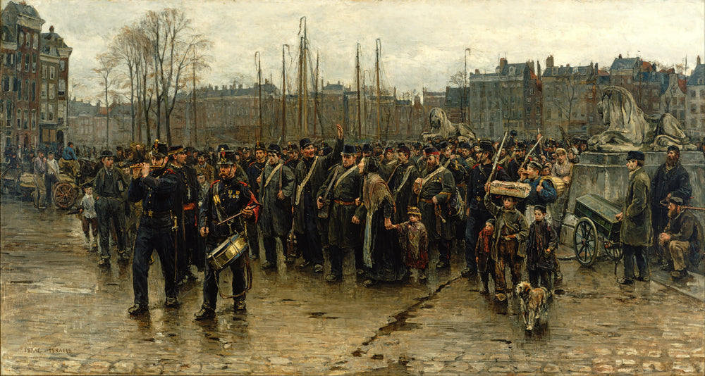 Passage des troupes coloniales - Isaac Israëls - Alpha Reproduction