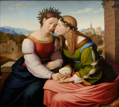 Italie et Allemagne - Johann Friedrich Overbeck - Alpha Reproduction