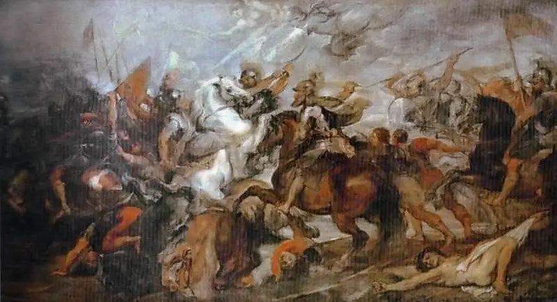 Генрих IV на битве при Иври, 14 марта 1590 года - Питер Пауль Рубенс