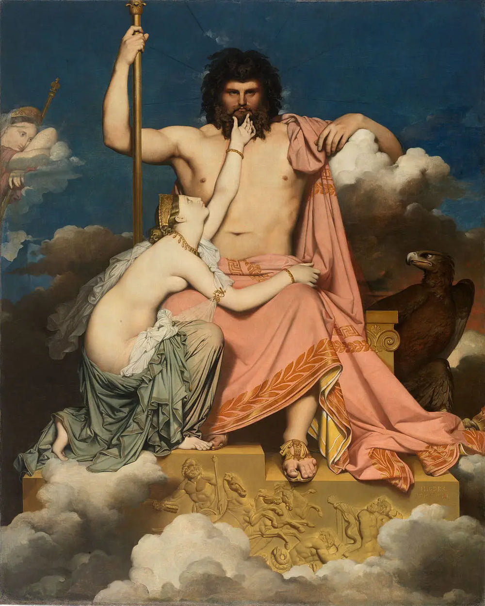 Jupiter et Thétis - Jean-Auguste-Dominique Ingres - Alpha Reproduction