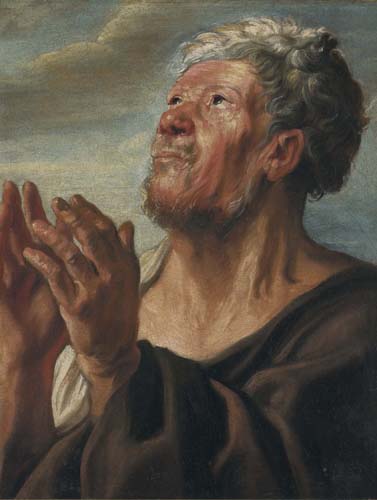 Tête d'étude - Jacob Jordaens