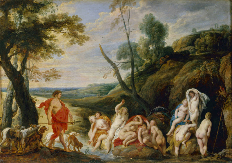 Diane et Actéon - Jacob Jordaens
