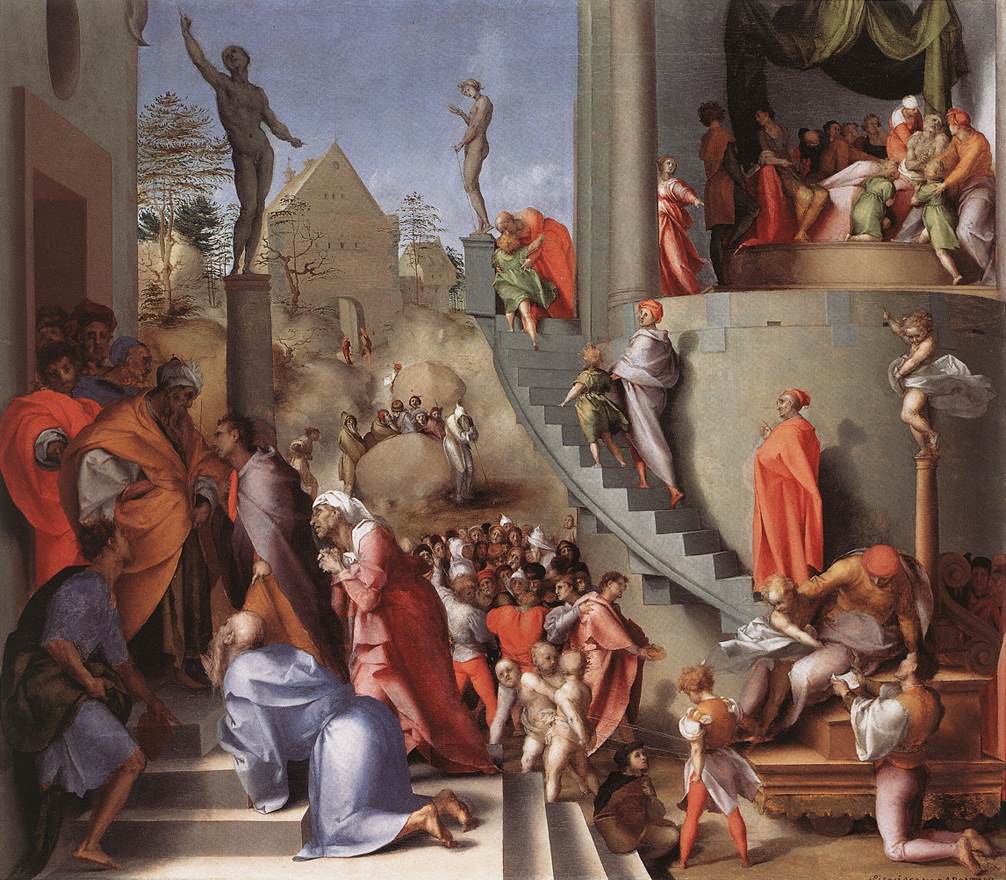 Joseph en Égypte - Pontormo