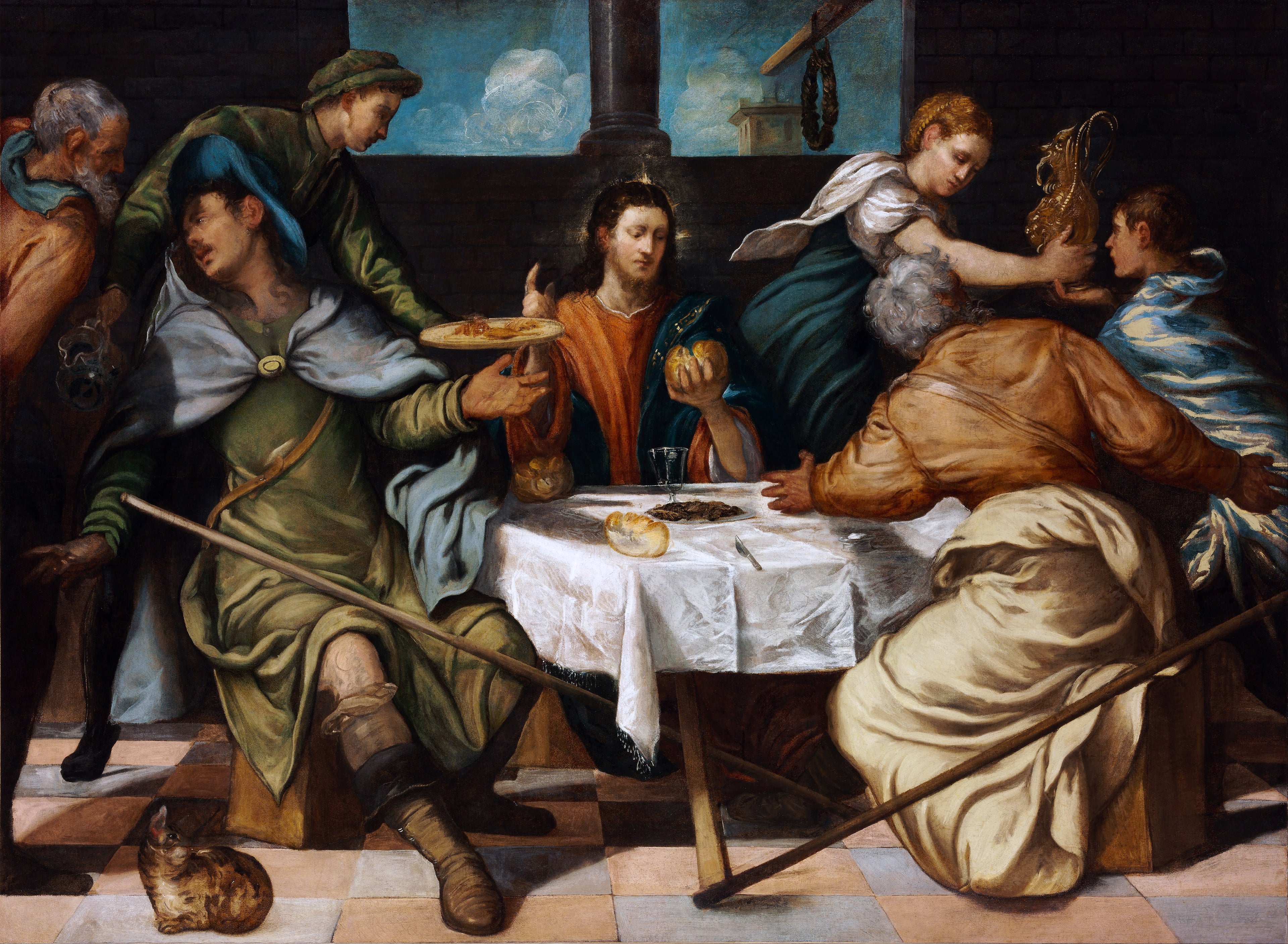 Le Souper à Emmaüs - Jacopo Tintoretto