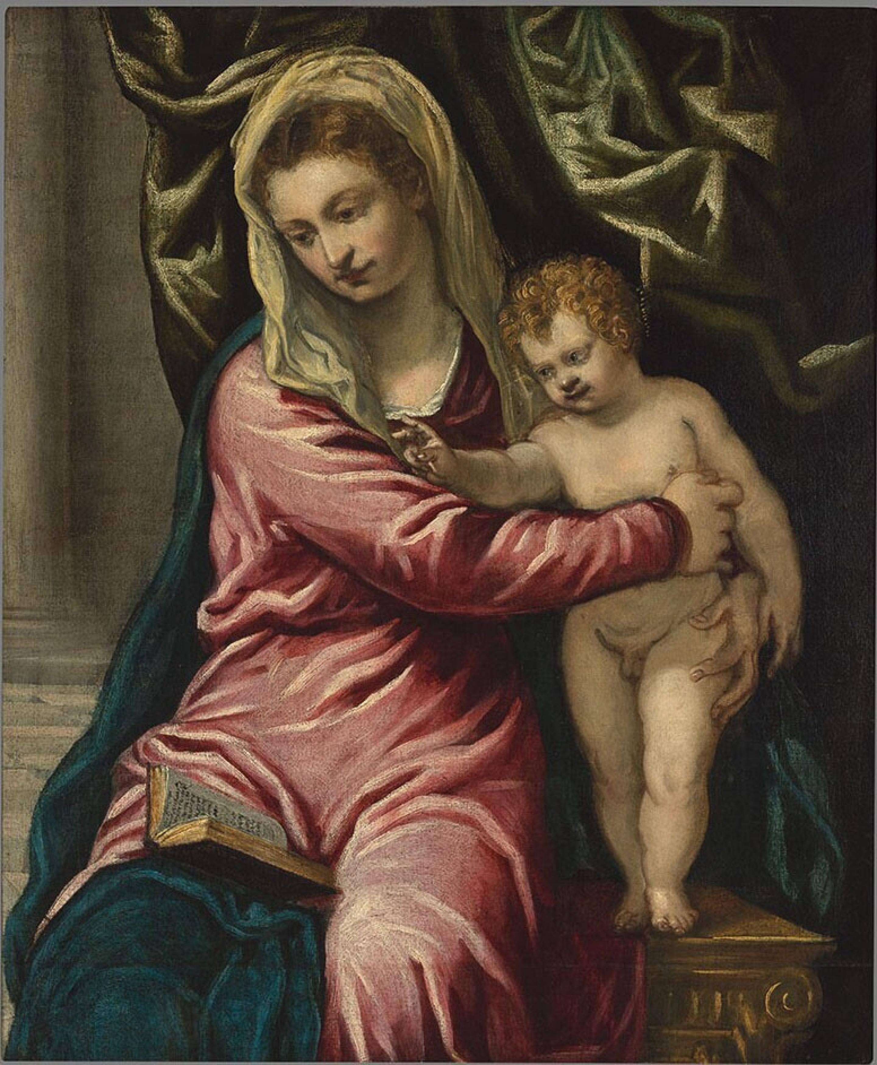 Vierge à l'Enfant - Jacopo Tintoretto