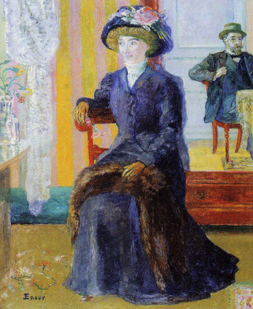 Our Two Portraits - James Ensor