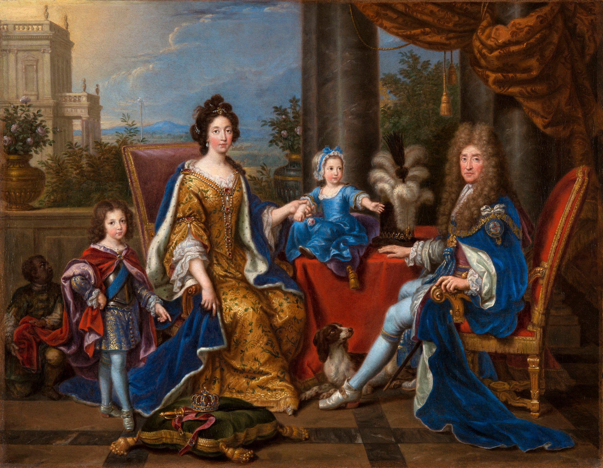 Jacques II et sa famille - Pierre Mignard - Alpha Reproduction