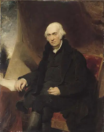 Портрет Джеймса Ватта (1736-1819) - Томас Лоуренс