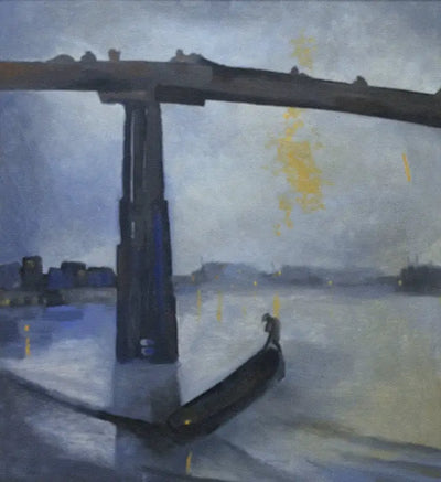 Reproduction du tableau « Chelsea - James Abbott McNeill Whistler » par Alpha Reproduction en peinture à l’huile