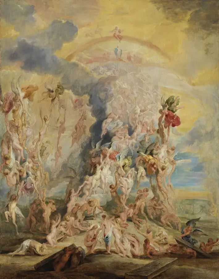 La résurrection des bienheureux - Peter Paul Rubens - Alpha Reproduction