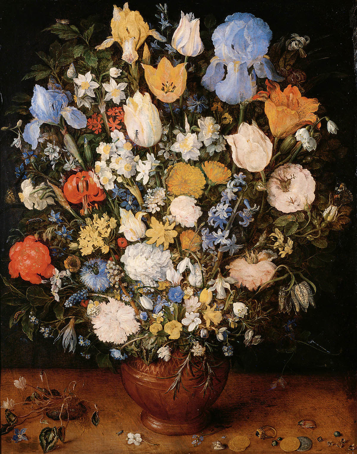 Petit bouquet de fleurs - Jan Brueghel l'Ancien