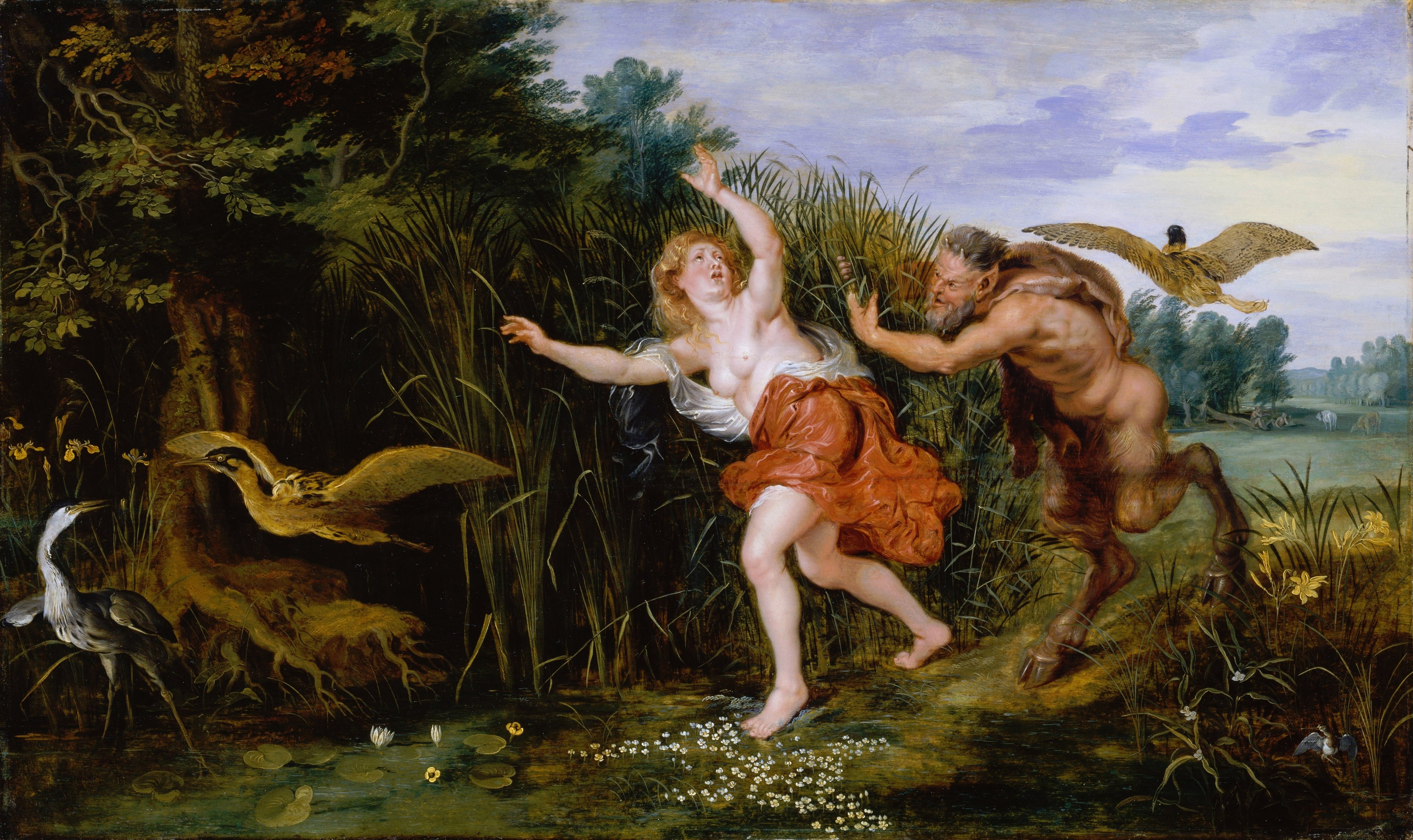 Pan et Syrinx - Peter Paul Rubens