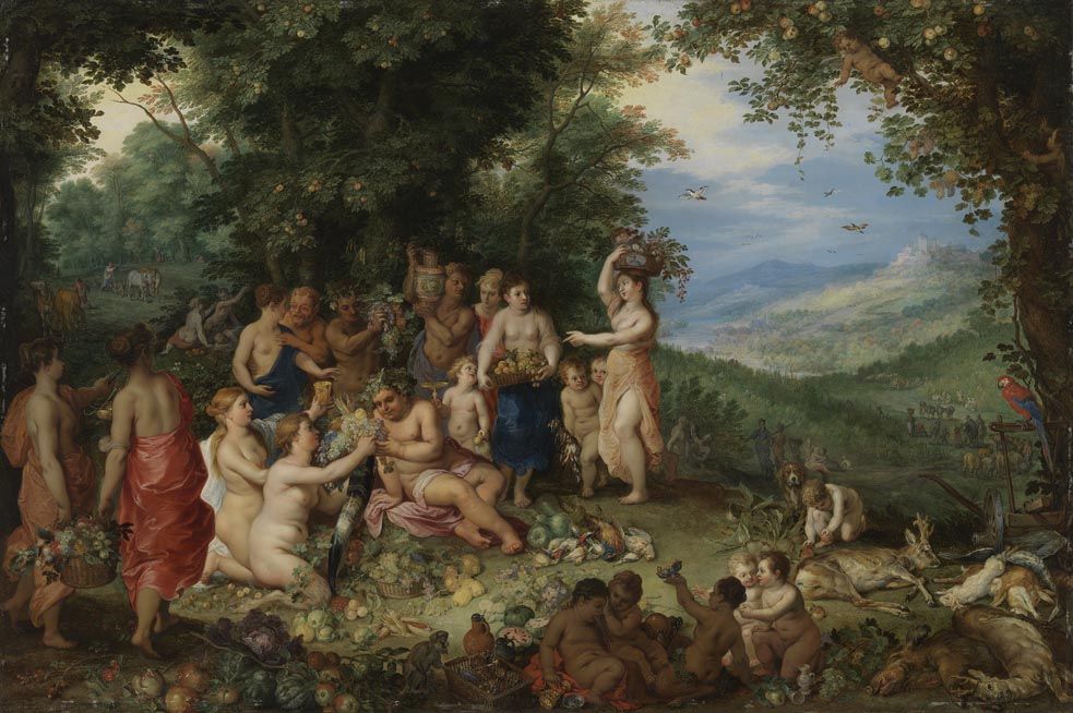 Allégorie de l'automne - Jan Brueghel l'Ancien