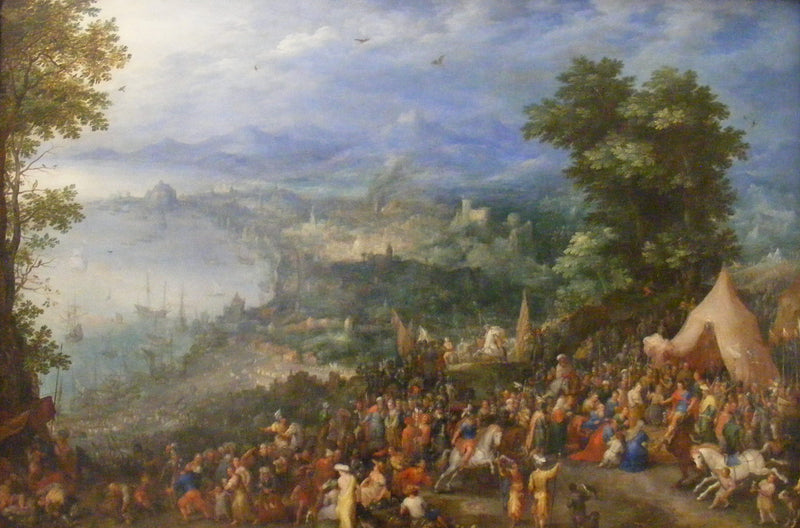 la Continence de Scipion - Jan Brueghel l'Ancien