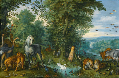 Le jardin d'Éden - Jan Brueghel l'Ancien