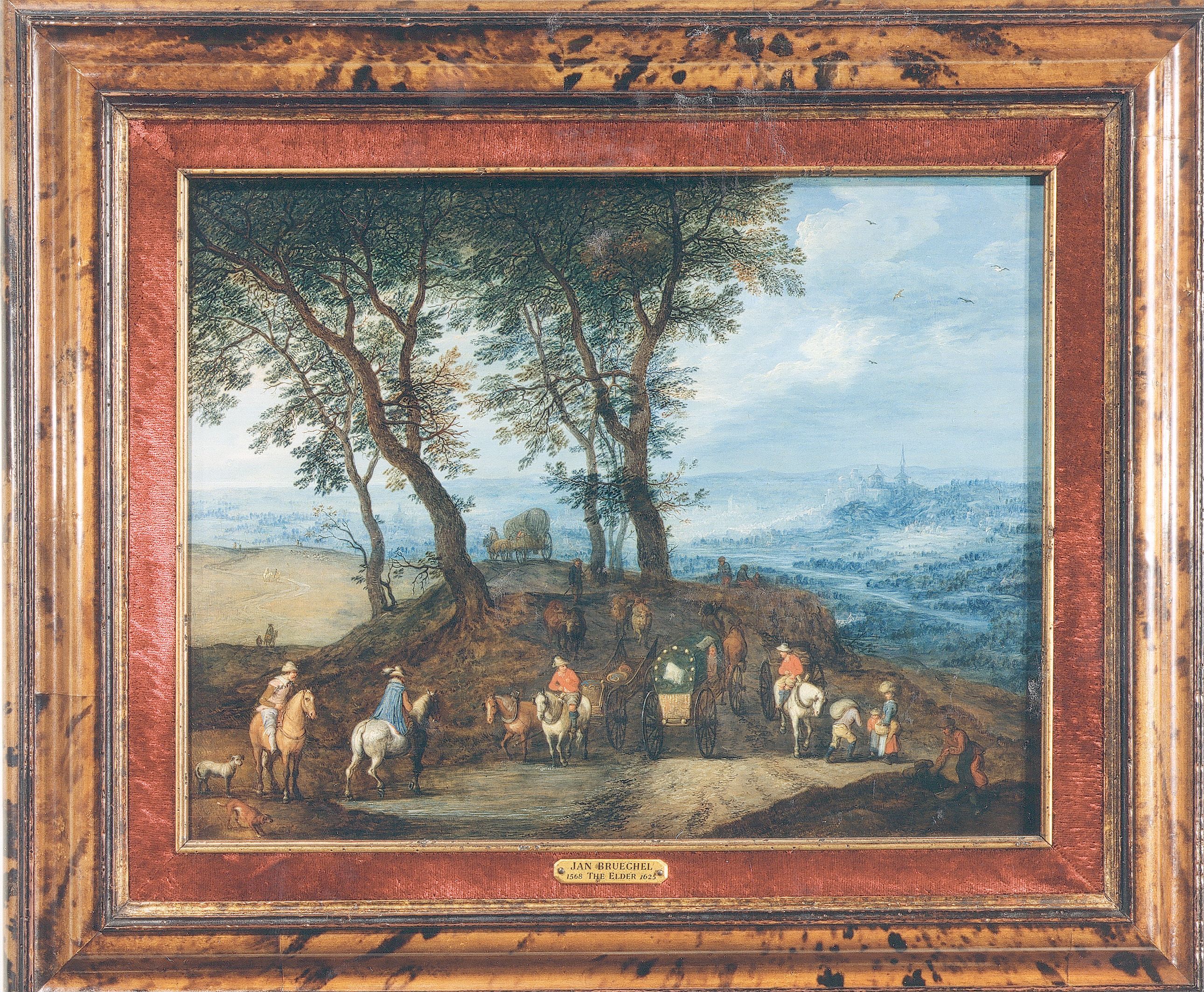 Voyageurs en route - Jan Brueghel l'Ancien