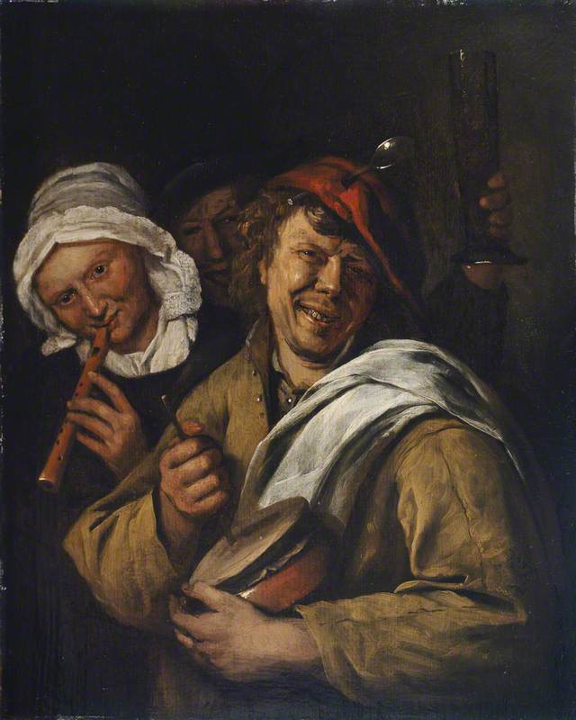 Le joueur de Rommelpot - Jan Steen