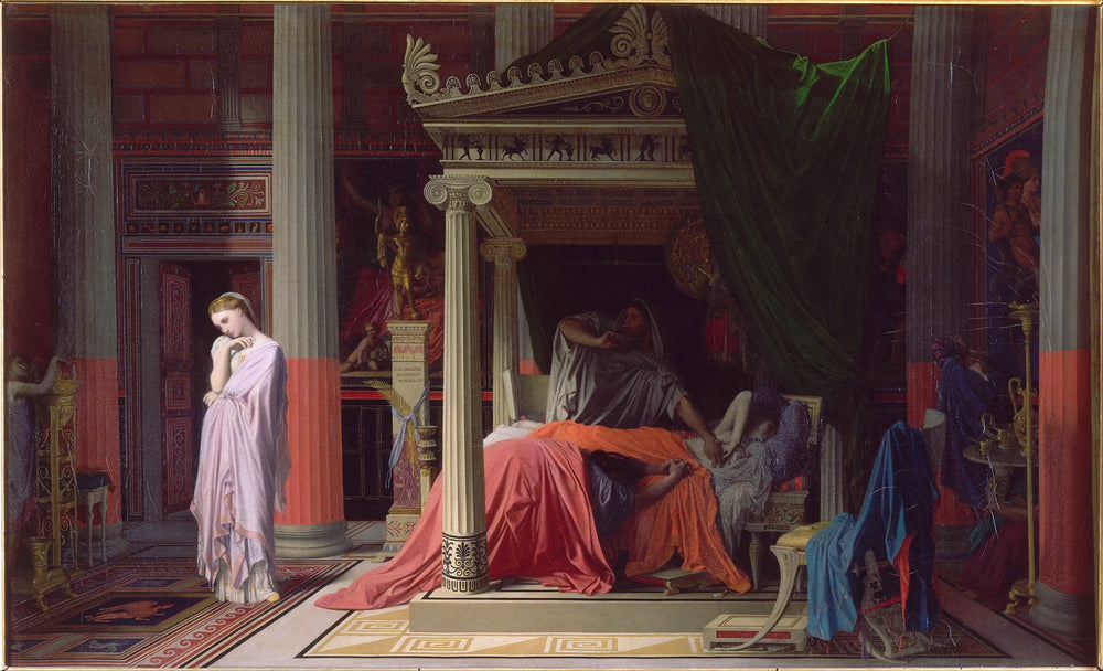 La Maladie d’Antiochus - Jean-Auguste-Dominique Ingres - Alpha Reproduction