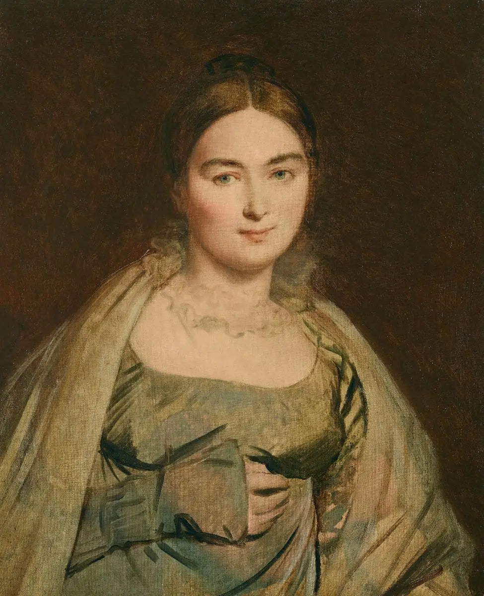 Madame Ingres née Madeleine Chapelle - Jean-Auguste-Dominique Ingres - Alpha Reproduction