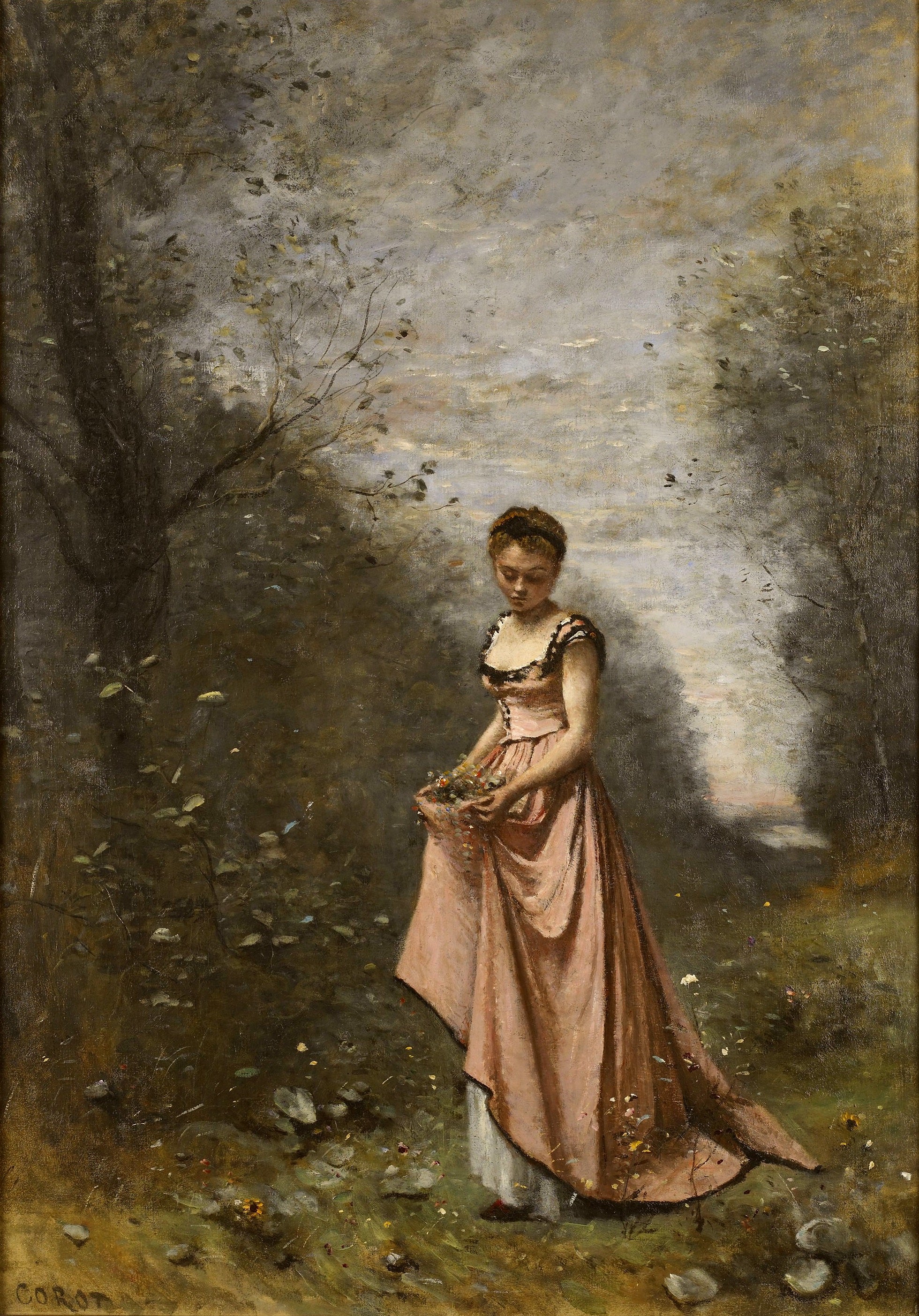 Le printemps de la vie - Jean-Baptiste Camille Corot