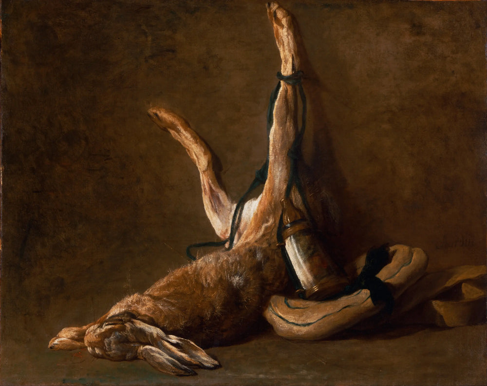 Nature morte au lièvre - Jean Siméon Chardin - Alpha Reproduction