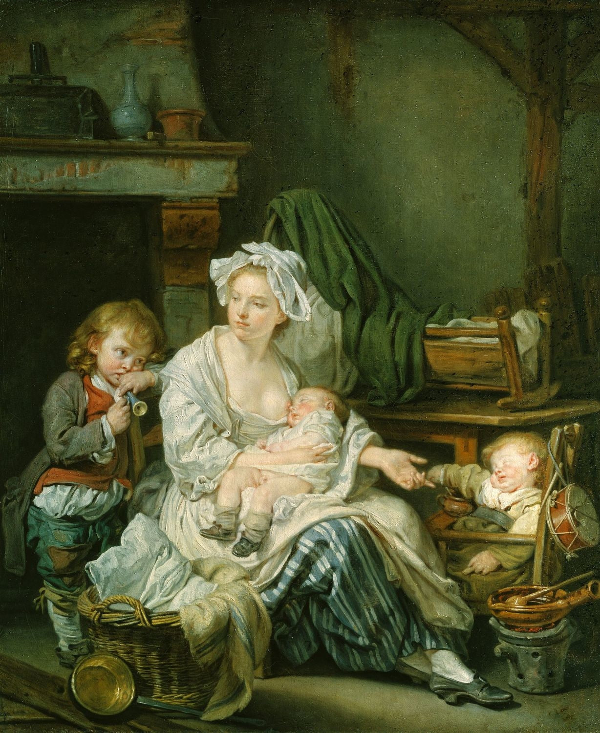 Silence!' - Jean-Baptiste Greuze