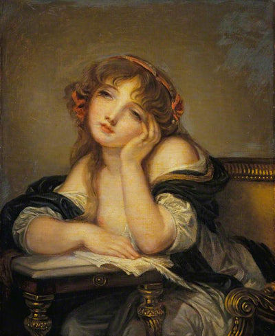 L’écrivain de la lettre - Jean-Baptiste Greuze - Alpha Reproduction