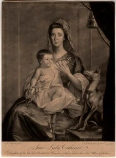 Jane Hamilton, épouse du 9e Lord Cathcart, et sa fille Jane, future duchesse d'Atholl - Joshua Reynolds
