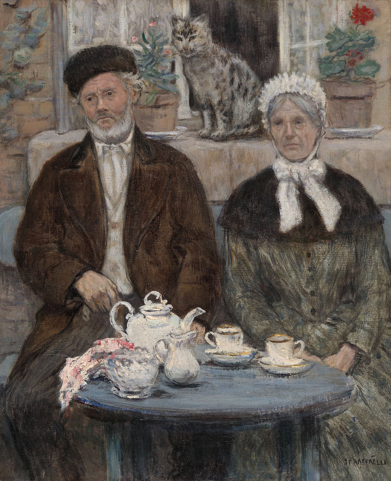 Thé de l'après-midi - Jean-François Raffaëlli