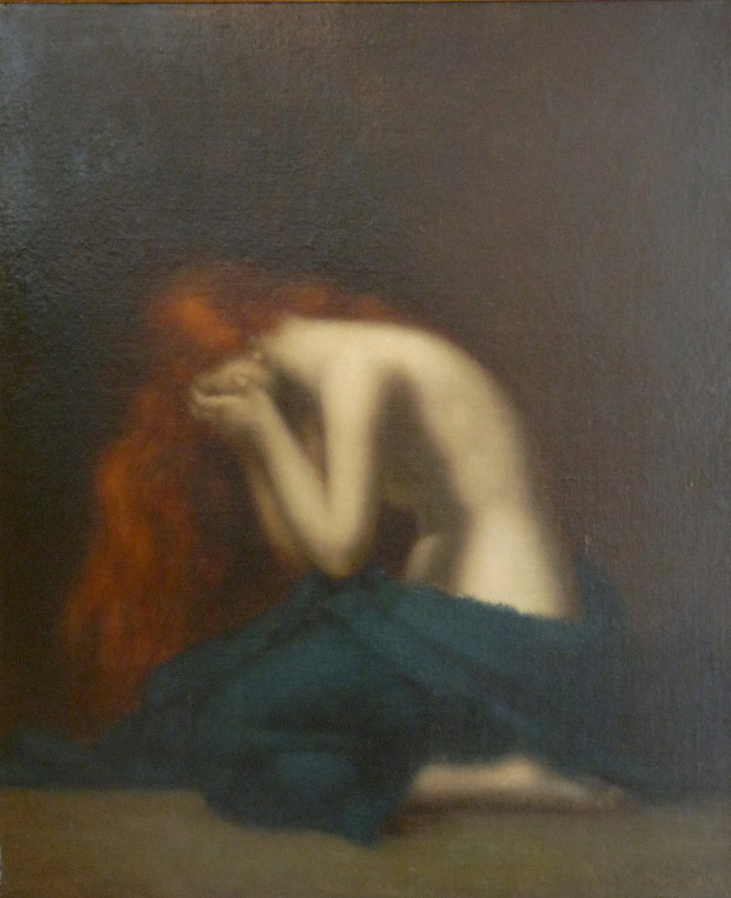 Marie Madeleine à genoux - Jean-Jacques Henner