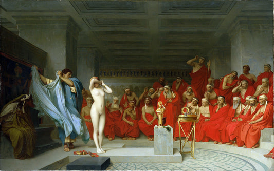 🏛️ Phryné dévoilée devant l'Aréopage Jean-Léon Gérôme (1861)