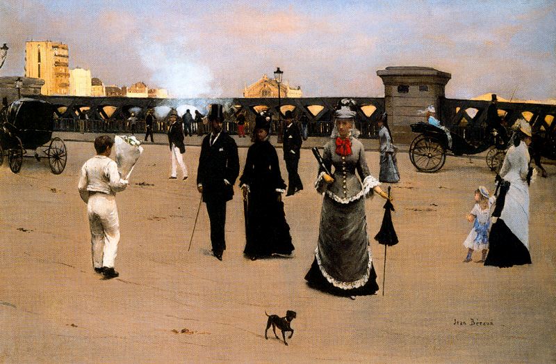 La Place et le Pont de l'Europe - Jean Béraud