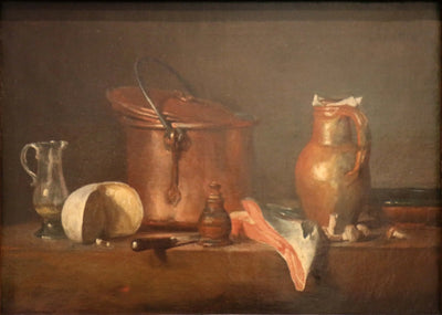 Tranche de saumon - Jean Siméon Chardin - Alpha Reproduction
