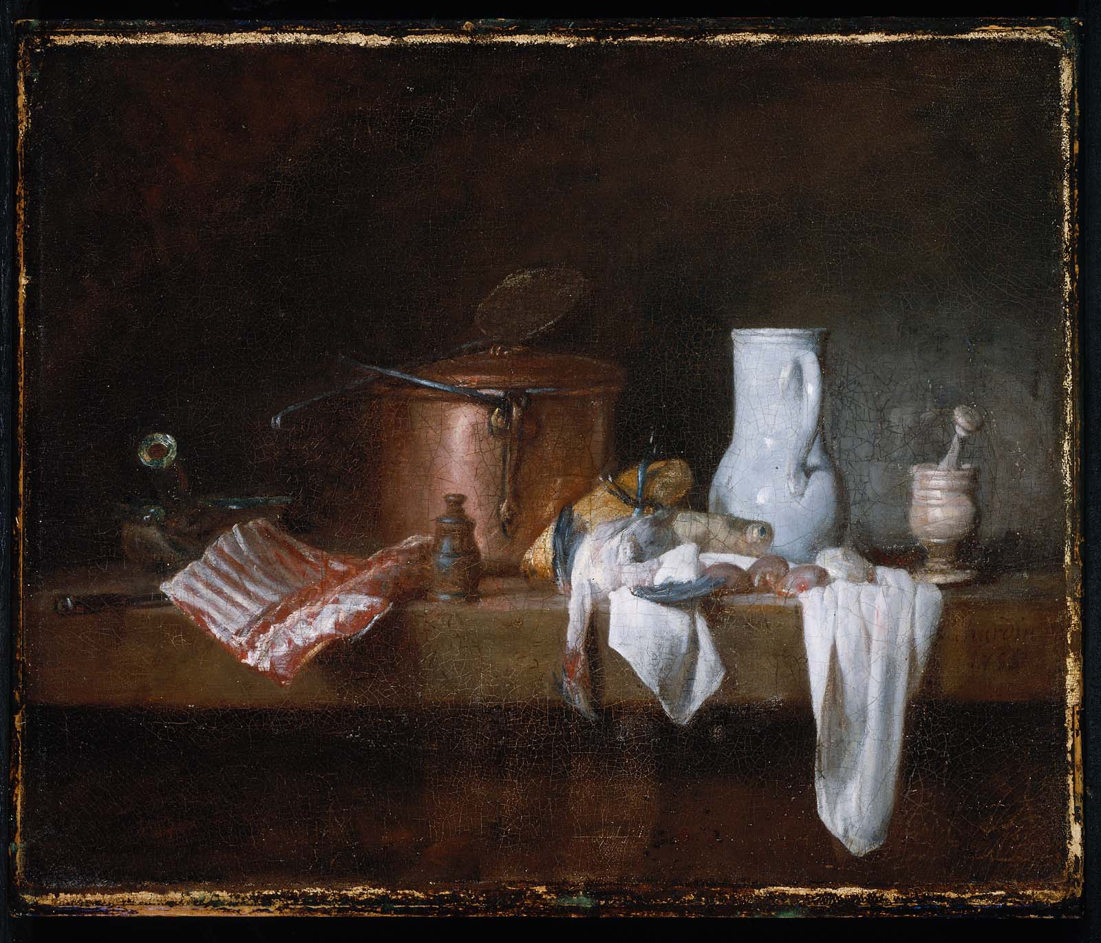 La Table de cuisine - Jean Siméon Chardin